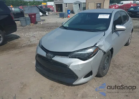 2019 Toyota Corolla Le из США, поврежденный, VIN 2T1BURHE8KC200845